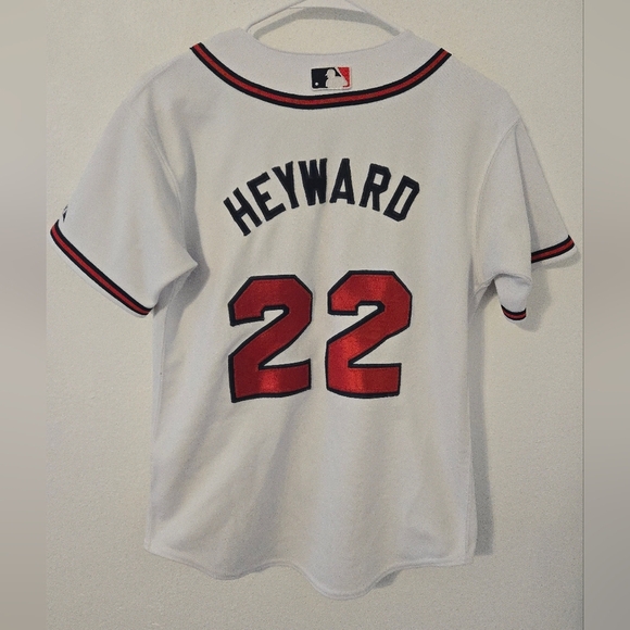 Majestic Other - Majestic MLB Atlanta Braves Jason Hayward #22 Jersey Mens Size Large Baseball